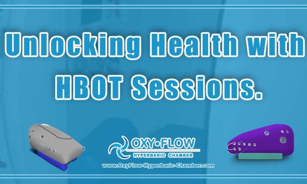 Unlocking Health with HBOT Sessions.